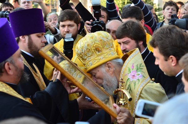 Визит года: Блаженнейший митрополит Киевский и всея Украины ВЛАДИМИР