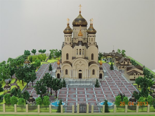 Какой будет Соборная площадь в Горловке и Богоявленский кафедральный собор? (эксклюзивные фото 3D-эскиза)