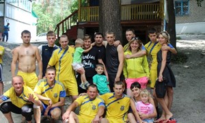  "Олимп" из Горловки принял участие в областном турнире по пляжному футболу 